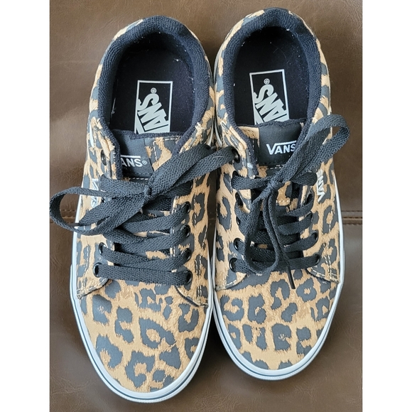 vans seldan leopard